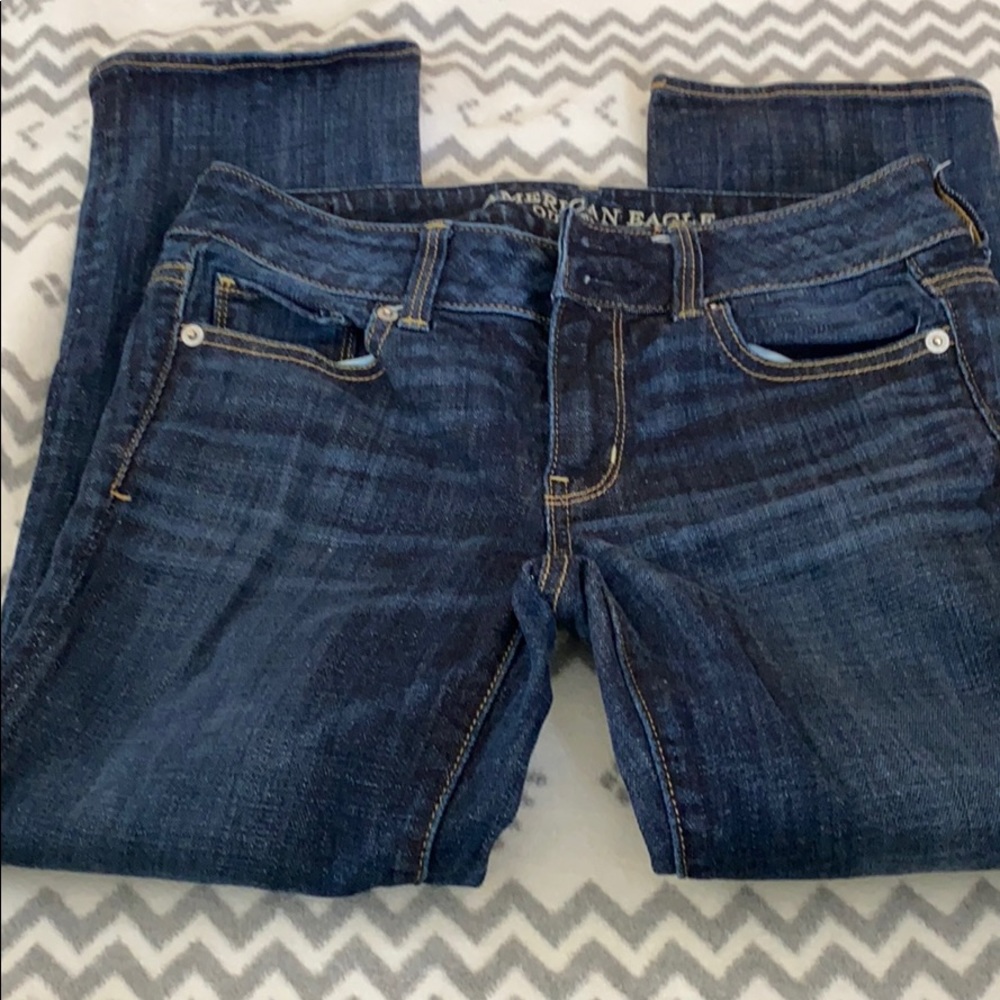 Artist crop jeans